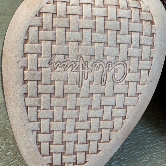 NWOT Elegant Cole Haan Brown Open Toe Pumps 7 - Picture 10 of 10